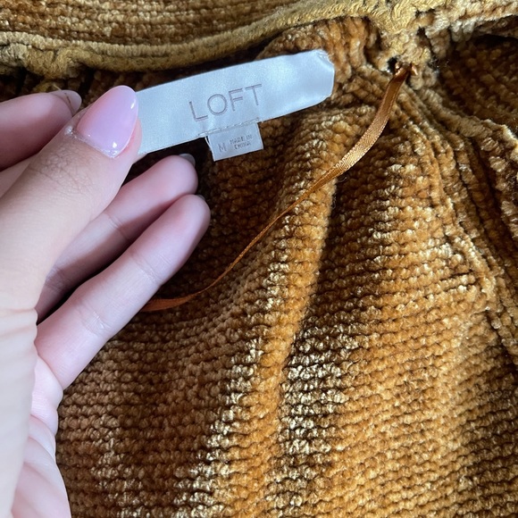 LOFT velvet cardigan - Picture 3 of 4